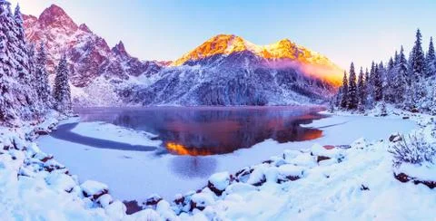 Winter Alps Stock Photos