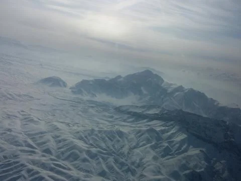 Winter and clouds Foto stock