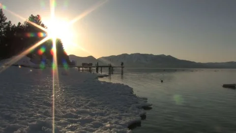 Winter and snow Video stock 74088114