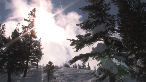 Winter and snow Stock Footage 74088144