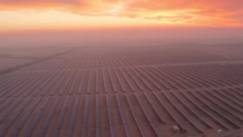 Winter and solar panels Stock Footage 171186476