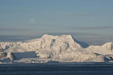 Winter antarctica. Stock Photos