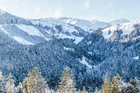 Winter in Austria Stock Photos