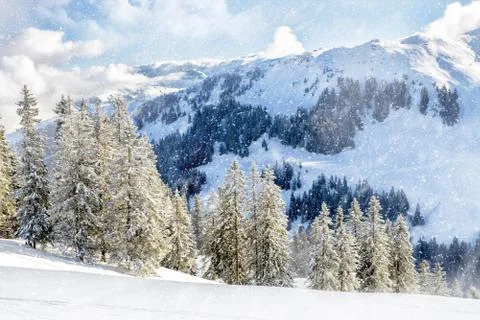Winter in Austria Stock Photos