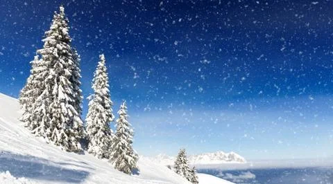 Winter in Austria Stock Photos