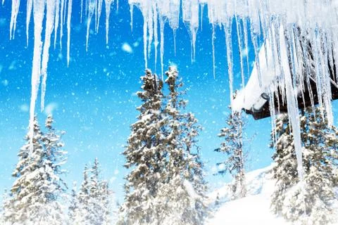 Winter in Austria Stock Photos