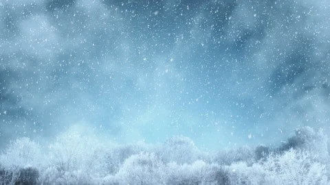 Winter Background Animation Loop Vídeo Stock 120294697