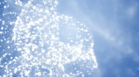 Winter background, blizzards Stock Footage 12360533