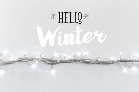 Winter background concept Stock Illustration