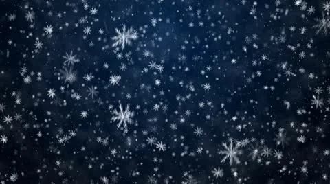 The winter background, falling snowflakes Stock Footage 12677106