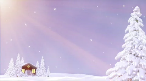 Winter Background Video stock 89012