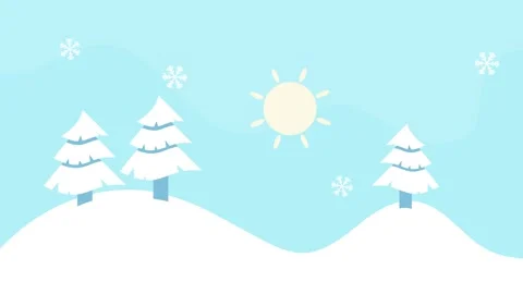 Winter background Vídeo Stock 335654109