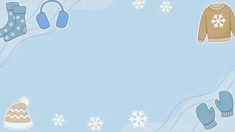 Winter background Stock Footage 337600262
