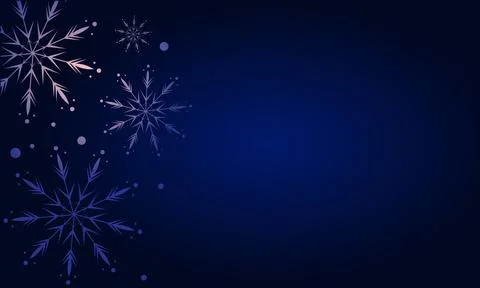 Winter Background frame Stock Illustration