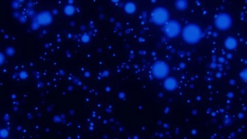 Winter Background with Glowing Particles Loop Animated Stock Footage 321284179