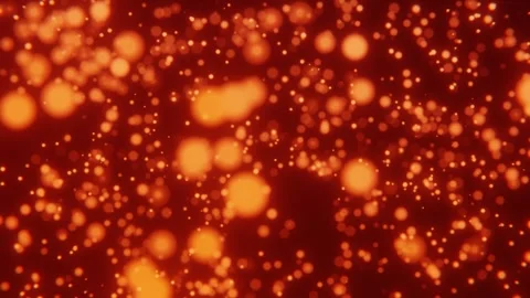 Winter Background with Glowing Particles Loop Animated Stock Footage 321284190