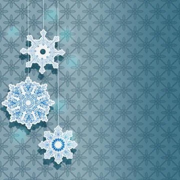 Winter background for holiday design Stock Illustration