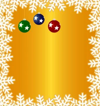 Winter background Stock Illustration
