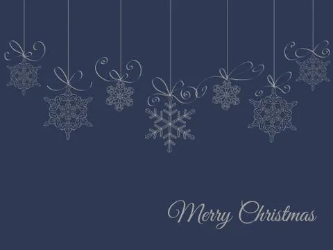 Winter background Stock Illustration