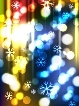 Winter background Stock Illustration