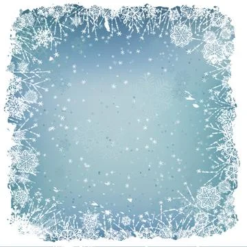 Winter background Stock Illustration