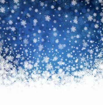 Winter background Stock Illustration