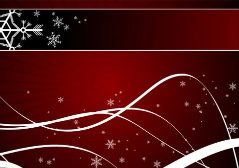 Winter background Stock Illustration