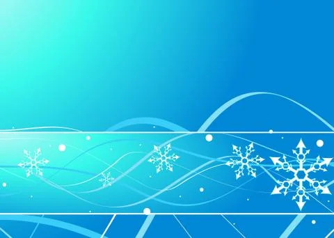 Winter background Stock Illustration
