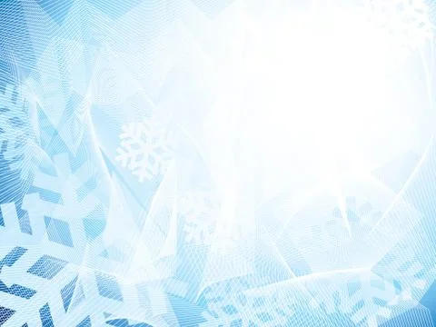 Winter background Illustration