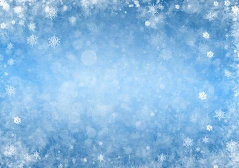 Winter background Stock Illustration