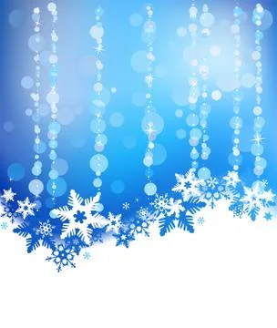 Winter background. Stock Illustration