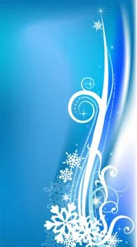 Winter background. Stock Illustration