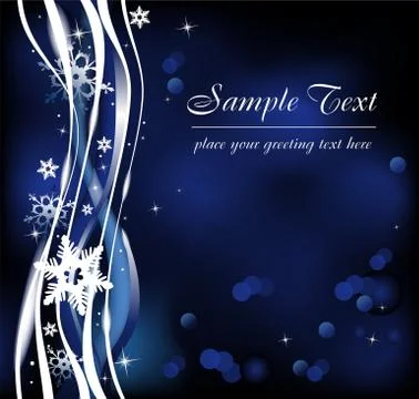 Winter background. Stock Illustration