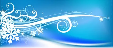 Winter background. Stock Illustration