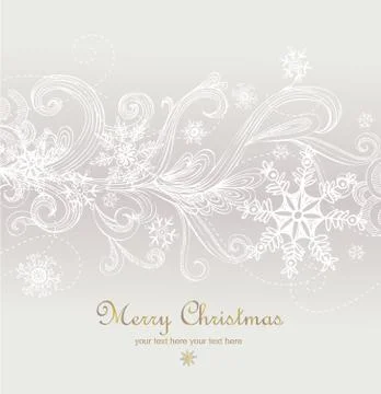 Winter background. Stock Illustration