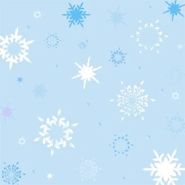 Winter background Stock Illustration