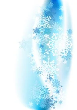 Winter background Stock Illustration