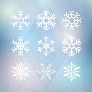 Winter background Stock Illustration