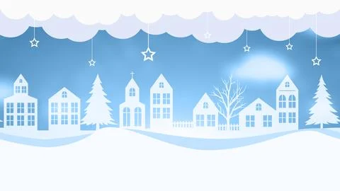 Winter background Stock Illustration