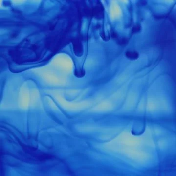 Winter background. ink. abstract background. blue universe. cloud of ink. abs Stock Illustration