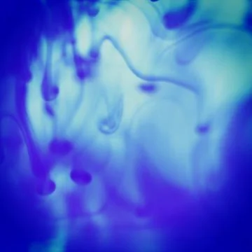 Winter background. ink. abstract background. blue universe. cloud of ink. abs Stock-Illustration