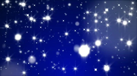 Winter Background Loop Blue Stock-Footage 91308