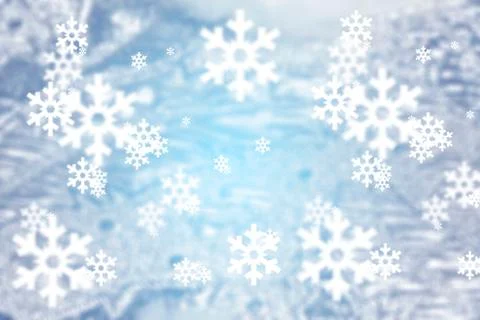 Winter background Stock Photos