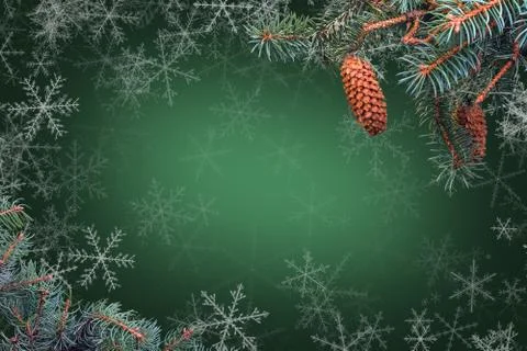 Winter background Stock Photos