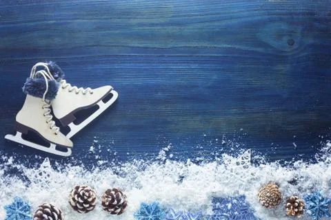 Winter Background Stock Photos