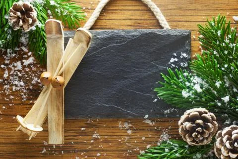 Winter Background Stock Photos