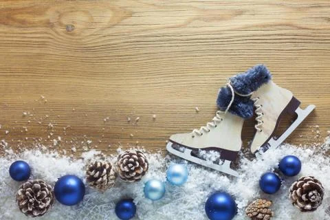 Winter Background Stock Photos