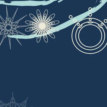 Winter background for poster banners postcards web Stock Illustration
