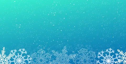 Winter background with snow ornament vector design Stock Illustration