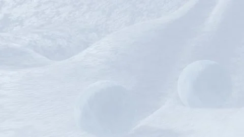 Winter background with snowballs Stock Footage 238486813